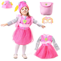 Strój SKYE zestaw: sukienka + plecak i maska PSI PATROL S i XS