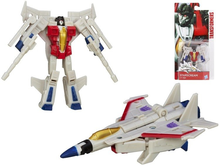 HASBRO TRANSFORMERS STARSCREAM SAMOLOT-ROBOT 6 kroków A7734