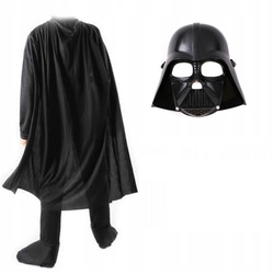 DARTH VADER: PELERYNA + MASKA IDEALNY ZESTAW DLA FANA