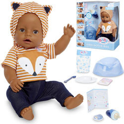 INTERAKTYWNA LALKA BABY BORN - 9 ELEMENTÓW i 9 FUNKCJI - NIE WYMAGA BATERII