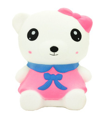 ZABAWKA ANTYSTRESOWA PIANKOWA GNIOTKA SQUISHY MIŚ