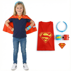 Kostium Superman Mattel roz. uniwersalny. Zestaw dla chłopca i dziewczynki