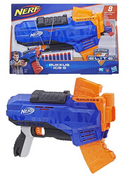 WYRZUTNIA NERF RUKKUS ICS-8 N-STRIKE ELITE STRZAŁKI