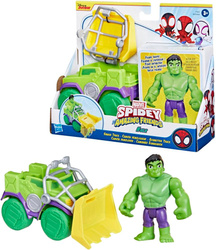 ZESTAW: SPIDEY i Super Kumple Figurka HULK + Auto SMASH TRUCK Hasbro F7457