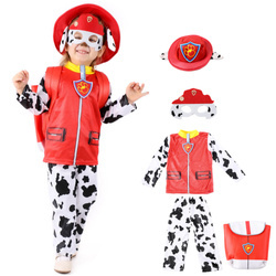 Kostium PSI PATROL MARSHALL  zestaw: strój czapka maska i plecak