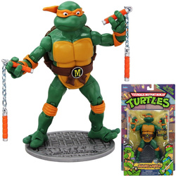 Playmates ŻÓŁWIE NINJA Michelangelo Figurka Kolekcjonerska 34 Ruchome Elem.