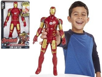 Figurka IRON MAN z dźwiękami INTERAKTYWNA HASBRO model: B1494 TITAN HERO