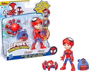HASBRO figurka SPIDEY SPIDER-MAN F2243 Ruchoma Maska MARVEL Disney Junior