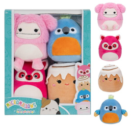 SQUISHMALLOWS Micromallows 4 sztuki Brina Chanel Lucia Tenise SQMM0006