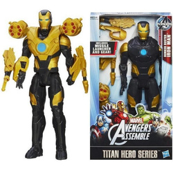 HASBRO IRON MAN BUSTER + STRZELAJĄCA WYRZUTNIA A6758