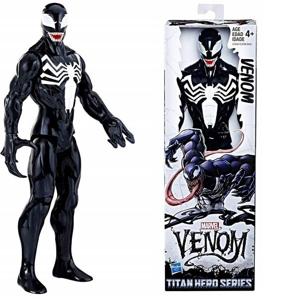 MARVEL #04 VENOM フィギュア MARVEL - VENOM VS TITAN SPIDER-MAN ACTION FIGURE (G0941