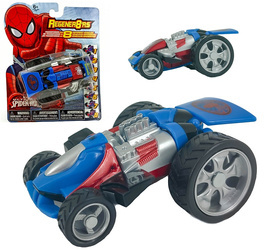 SAMOCHÓD TRANSFORMUJĄCY AVENGERS SPIDERMAN NIEBIESKI