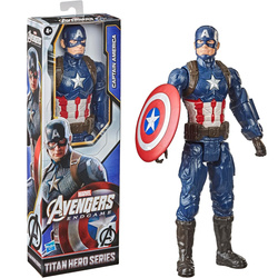 Duża Figurka Kapitan Ameryka AVENGERS 30cm Ruchoma Titan Hero model: F1342