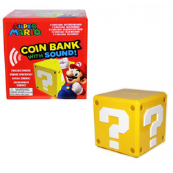 SKARBONKA SUPER MARIO Z DŹWIĘKAMI - IDEALNA DO NAUKI OSZCZĘDZANIA