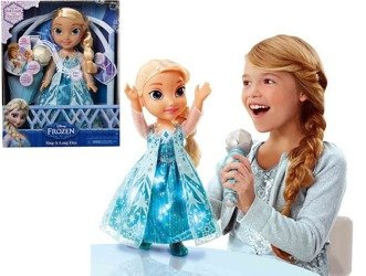 ŚPIEWAJĄCA ELSA Z MIKROFONEM KRAINA LODU WERSJA PL