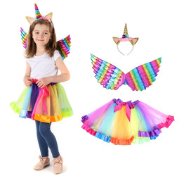 STRÓJ JEDNOROŻEC UNICORN PONY SKRZYDŁA OPASKA