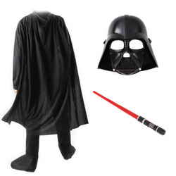 ZESTAW VADER PELERYNA + MASKA + MIECZ