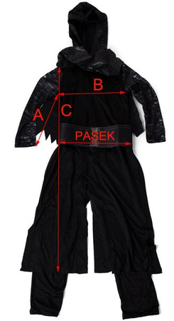 STRÓJ KYLO REN STAR WARS GWIEZDNE WOJNY K-KR01