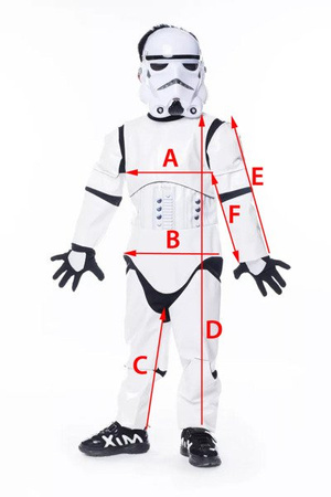 STRÓJ SZTURMOWIEC STAR WARS GWIEZDNE WOJNY K-SZ01