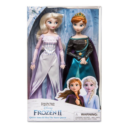 ZESTAW LALEK FROZEN 2 - ELSA i ANNA - SNOW QUEEN